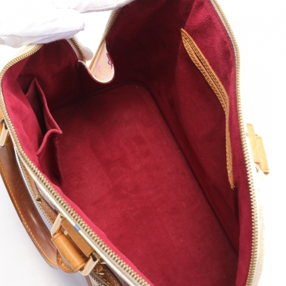 Louis Vuitton Alma Monogram Multicolor Bron White - Picture 2 of 8